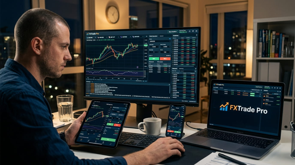Cross-platform forex software with multi-device trading compatibility