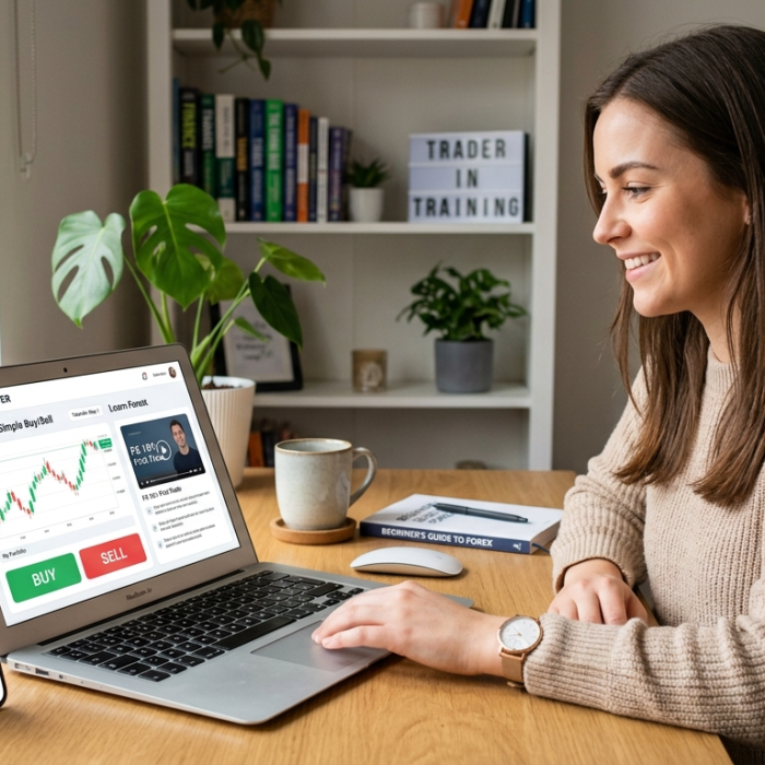 Easy forex platforms for new traders with intuitive interface and learning guides