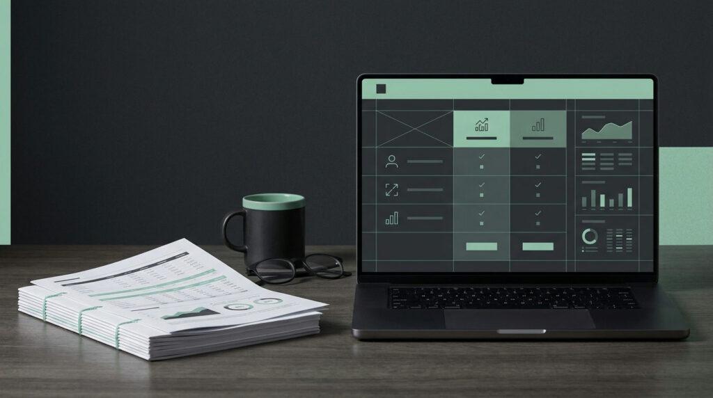 cTrader platform comparison — illustrative editorial visual